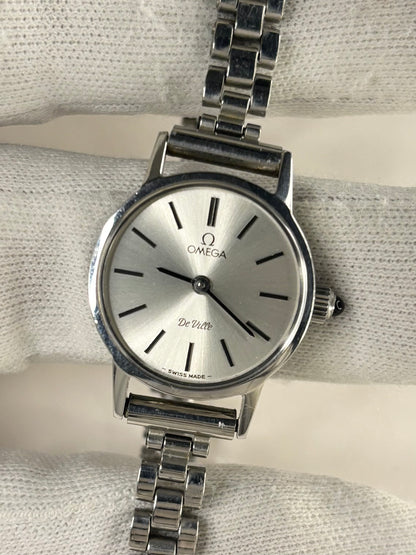 OMEGA De Ville Ladies Vintage 1970’s Manual Silver Dress Watch