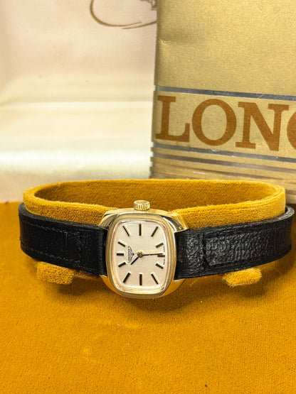 LONGINES Ladies *+BOX&PAPERS* Vintage 1970’s Manual Gold Dress Watch - 12122