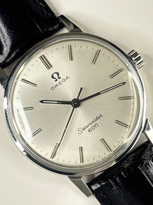 Vintage Omega Seamaster 600 manual wind men’s watch 1966 stainless steel