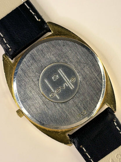 OMEGA De Ville Vintage 1970’s Men’s Date Gold Dress Watch