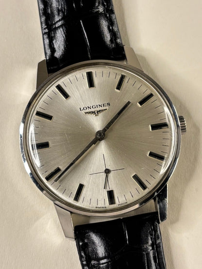 Longines Vintage 1970’s Men’s Manual Silver Dress Watch - 864 Cal. 6922