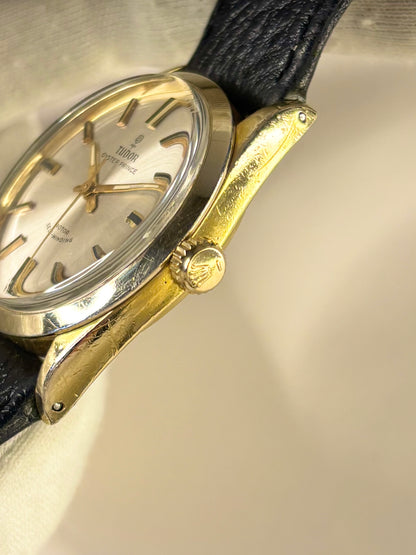 TUDOR Oyster Prince *+BOX* Vintage 1960’s Men’s Automatic Gold Dress Watch - 7965