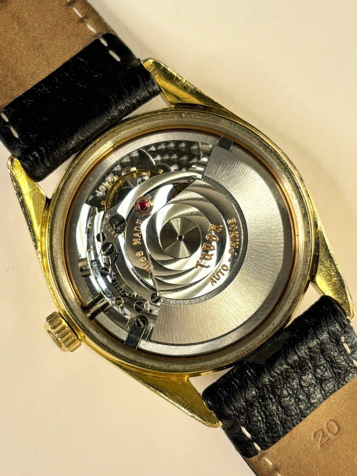 TUDOR Oyster Prince *+BOX* Vintage 1960’s Men’s Automatic Gold Dress Watch - 7965