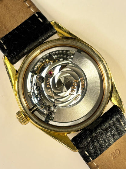 TUDOR Oyster Prince *+BOX* Vintage 1960’s Men’s Automatic Gold Dress Watch - 7965