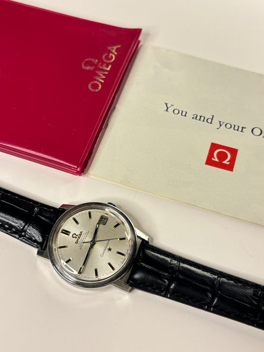 OMEGA Constellation Vintage 1960’s Men’s Automatic Date Silver Watch - 168.018