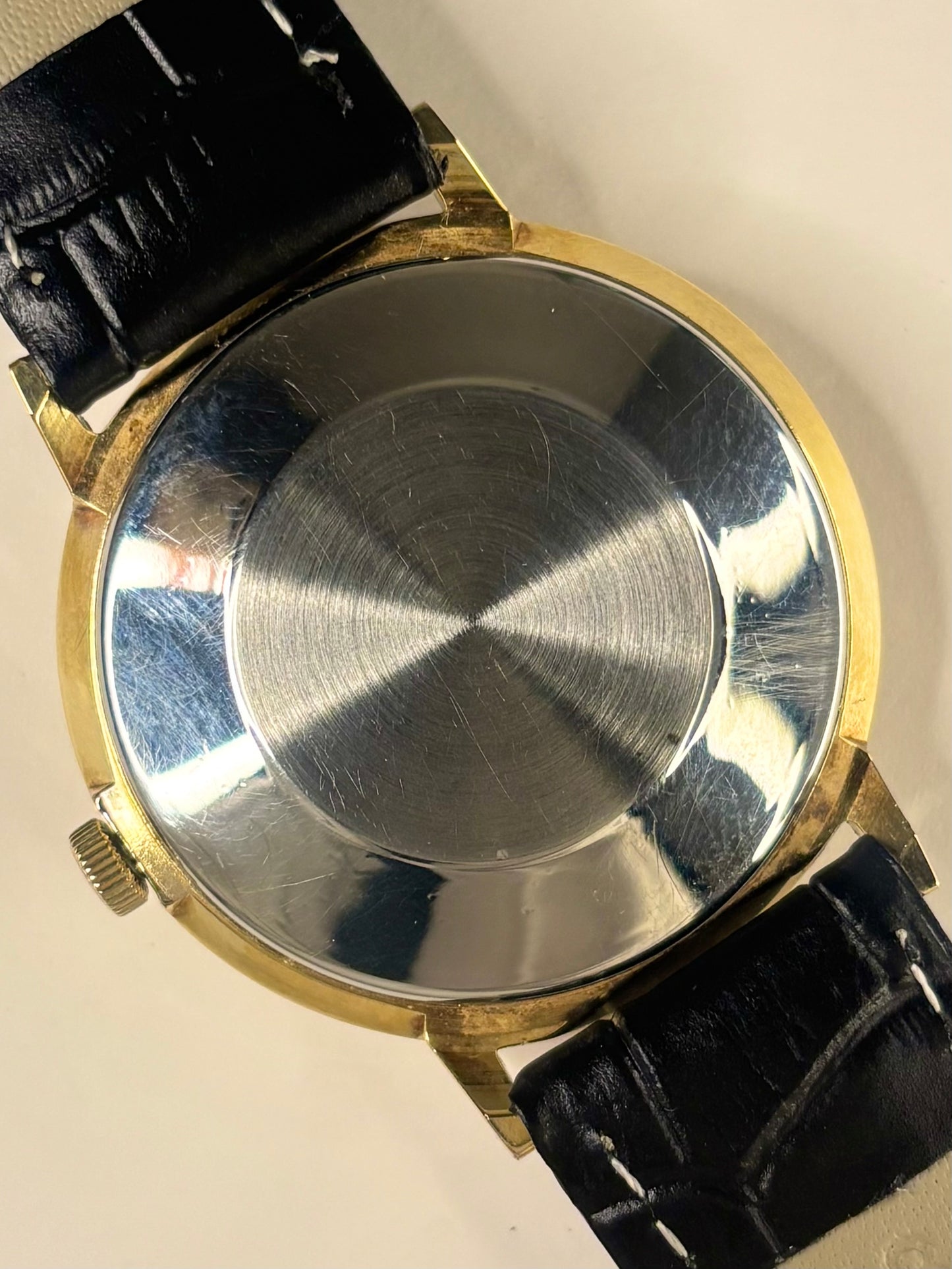 SMITHS Astral *+BOX&PAPERS* Vintage 1960’s Men’s Manual Gold Dress Watch