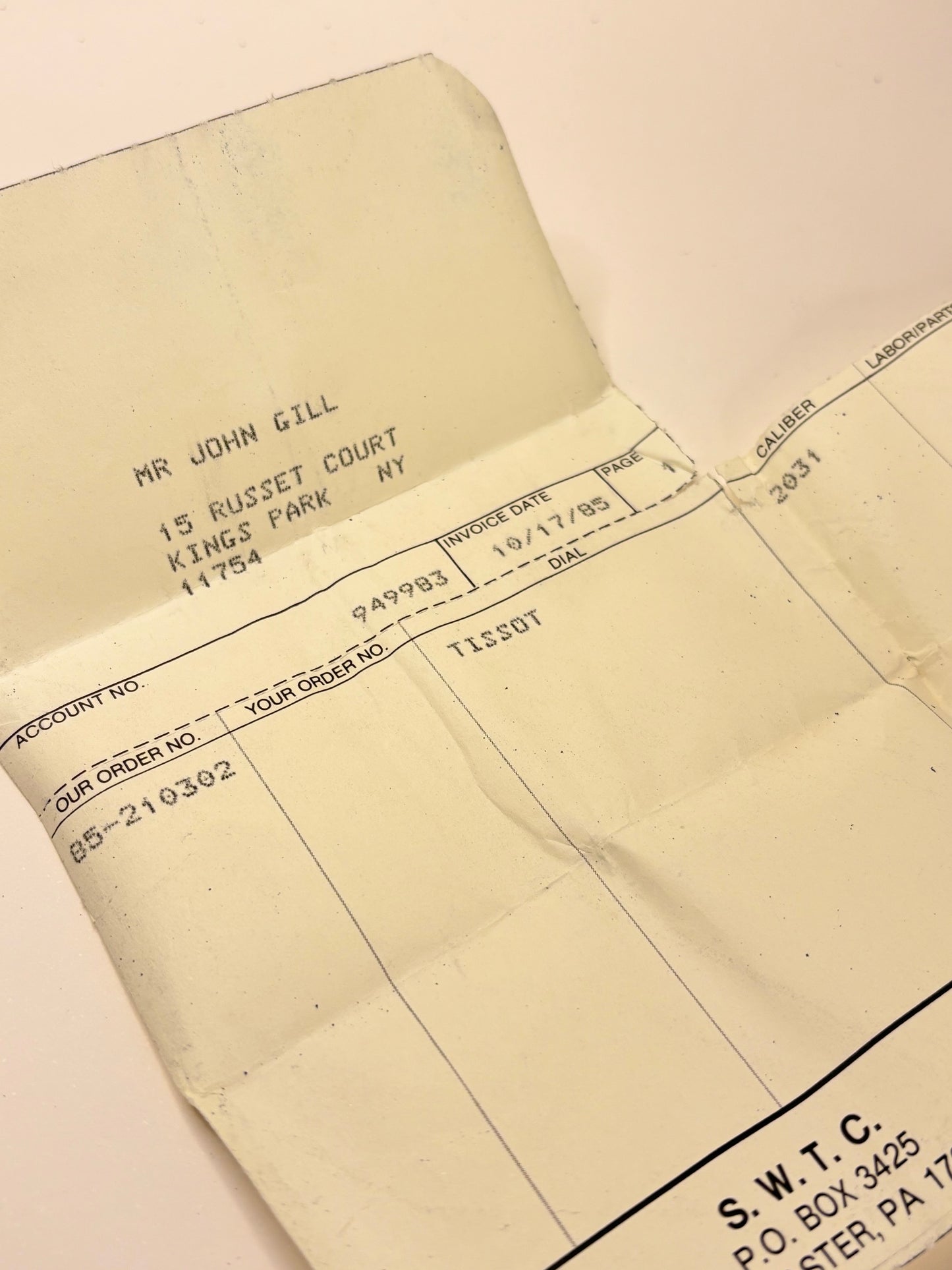 TISSOT PR516 Vintage 1980’s *+BOX&PAPERS* Men’s Date Gold Watch