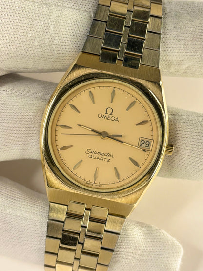 OMEGA Seamaster Vintage 1970’s Men’s Date Gold Watch
