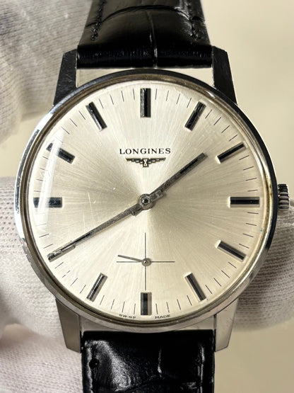 Longines Vintage 1970’s Men’s Manual Silver Dress Watch - 864 Cal. 6922