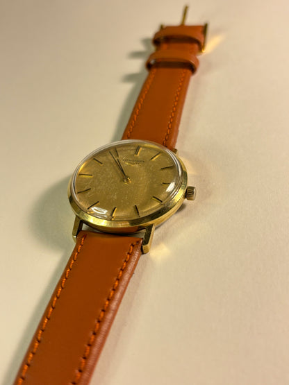 Longines Gold Plated Manual Wind Mens Watch Cal. 6902