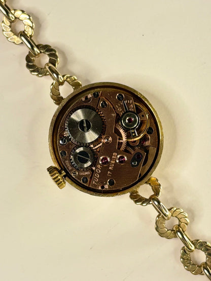 TUDOR Royal 9ct Gold Ladies *+BOX* Vintage 1950’s Manual Gold Watch