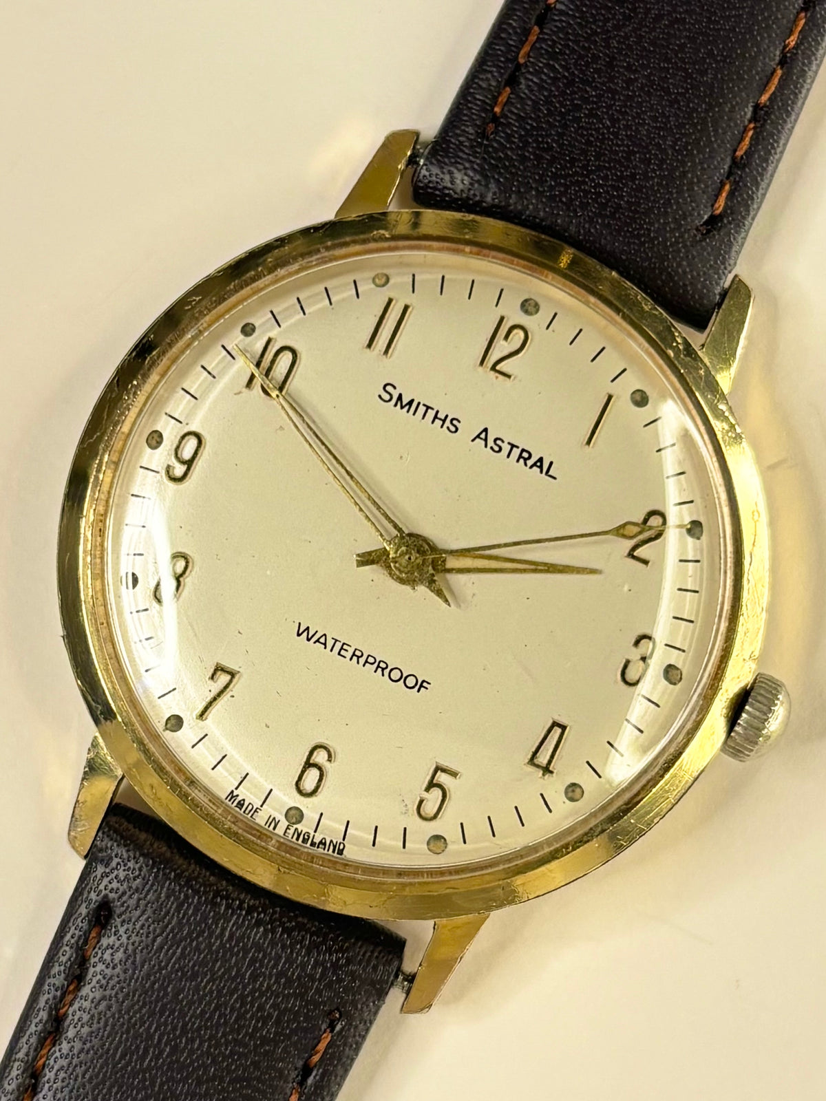 SMITHS Astral Vintage 1960’s Men’s Manual Gold Dress Watch