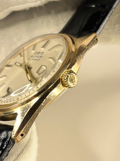 ORIS Super Vintage 1970’s Men’s Manual Date Gold Dress Watch