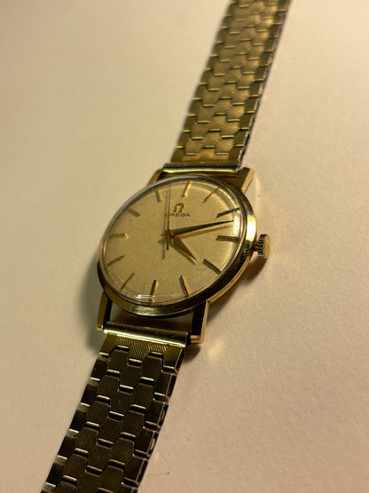 Omega 9ct Solid Gold Manual Watch Cal. 600