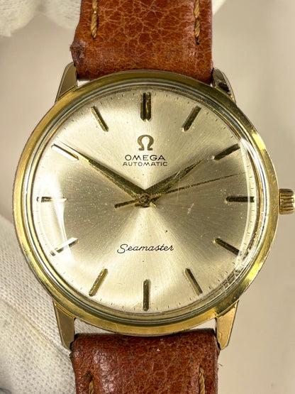 OMEGA Seamaster Vintage 1960’s Automatic Mens Gold Dress Watch - 165.001