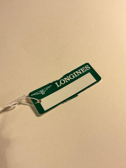 Longines Silver Manual Watch L847.4 With Sales Tag