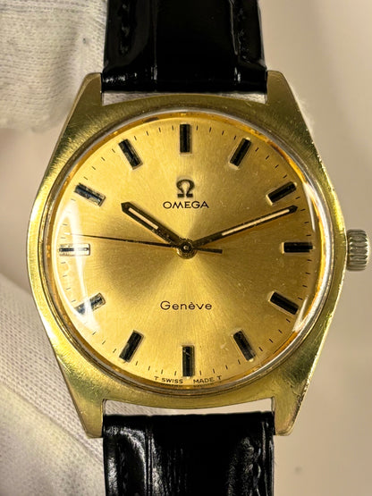 OMEGA Geneve Vintage 1960’s Men’s Manual Gold Dress Watch - 135.041