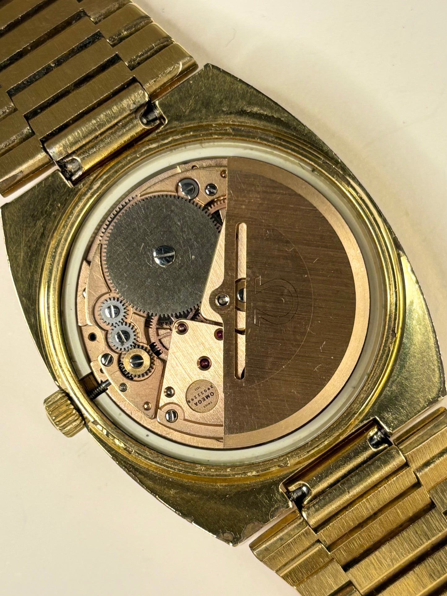 OMEGA Seamaster *+BOX* Vintage 1970’s Automatic DayDate Mens Gold Watch - 166.0216