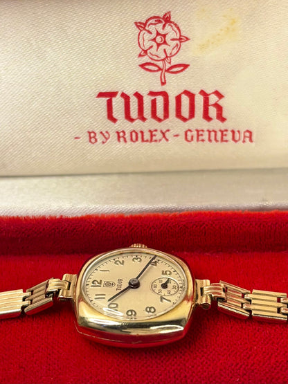 TUDOR Ladies *+BOX* Vintage 1950’s Manual 16g Cocktail Watch