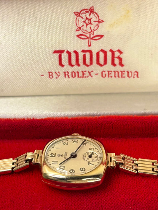 TUDOR Ladies *+BOX* Vintage 1950’s Manual 16g Cocktail Watch