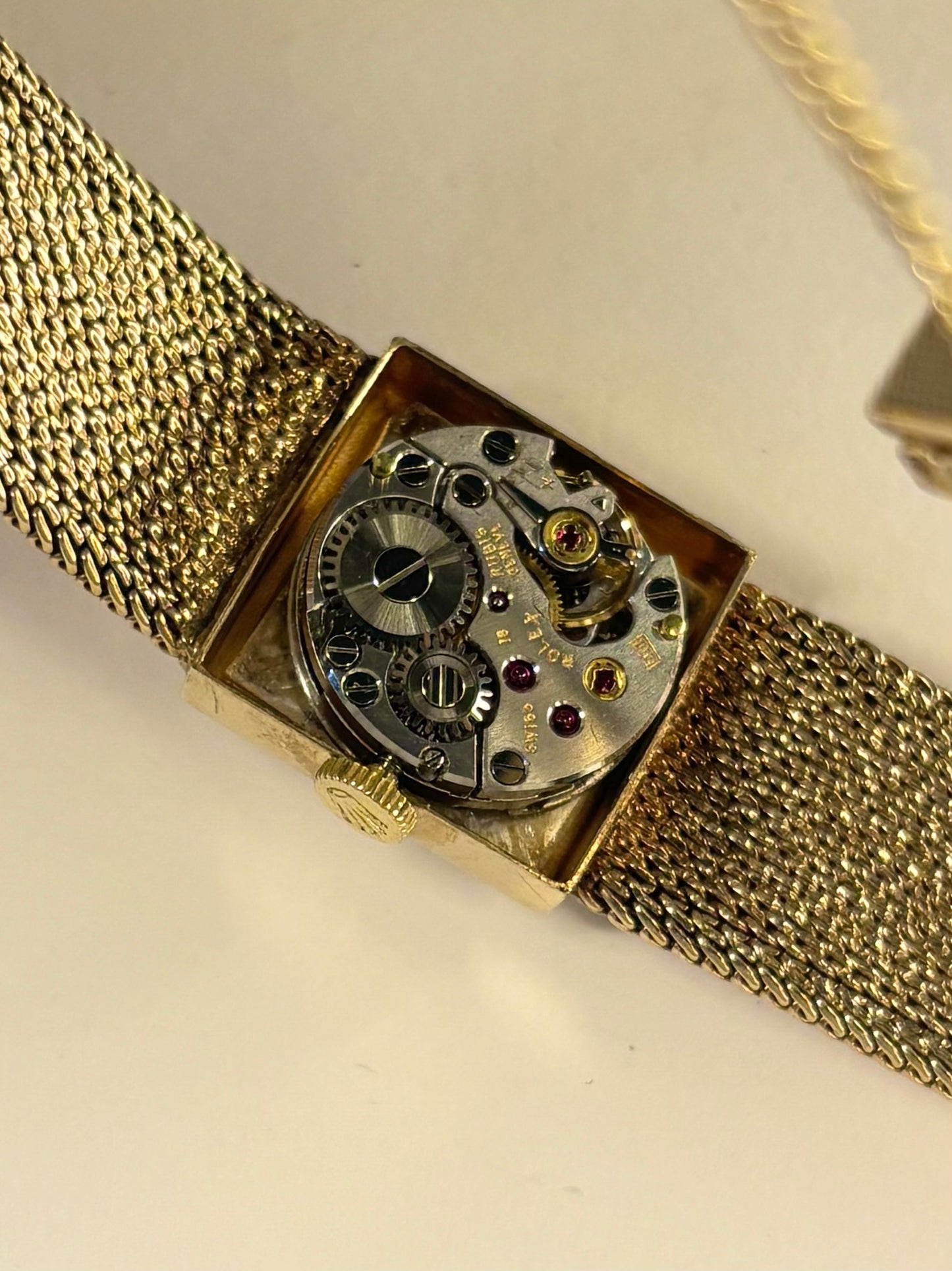 ROLEX 9ct Gold *+BOX* Precision Ladies Vintage 1960’s Manual Watch - 1401