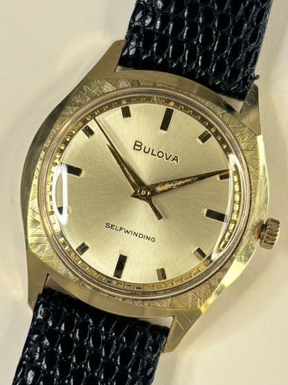 BULOVA Vintage *RARE* 1960’s Men’s Manual Automatic Gold Dress Watch