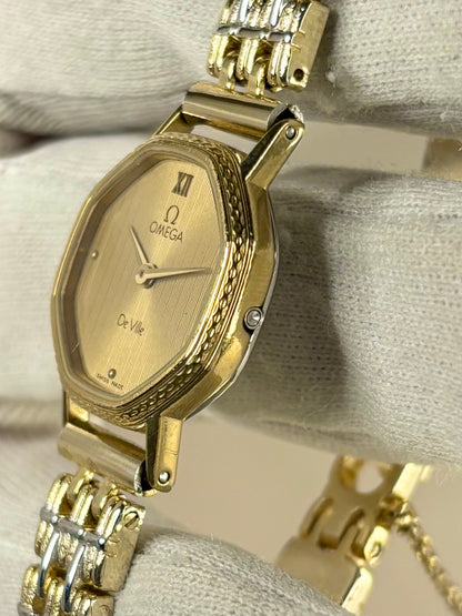 OMEGA De Ville Ladies Vintage 1980’s Gold Watch - 1387