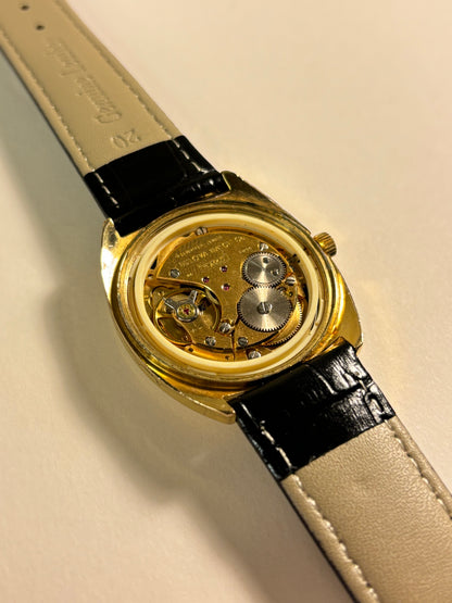 Bulova Gold Plated Square Men's Watch Cal.M4