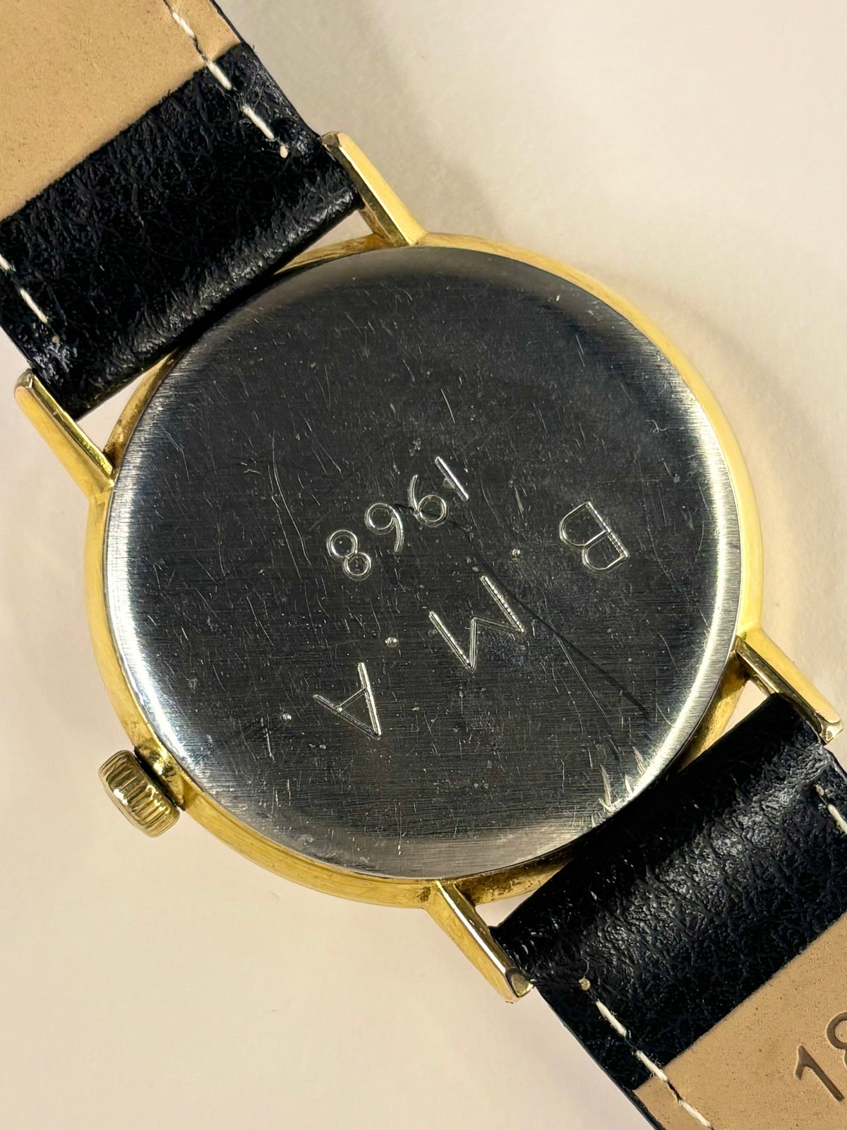 OMEGA Vintage 1960’s Men’s Manual Date Gold Dress Watch - 132.019