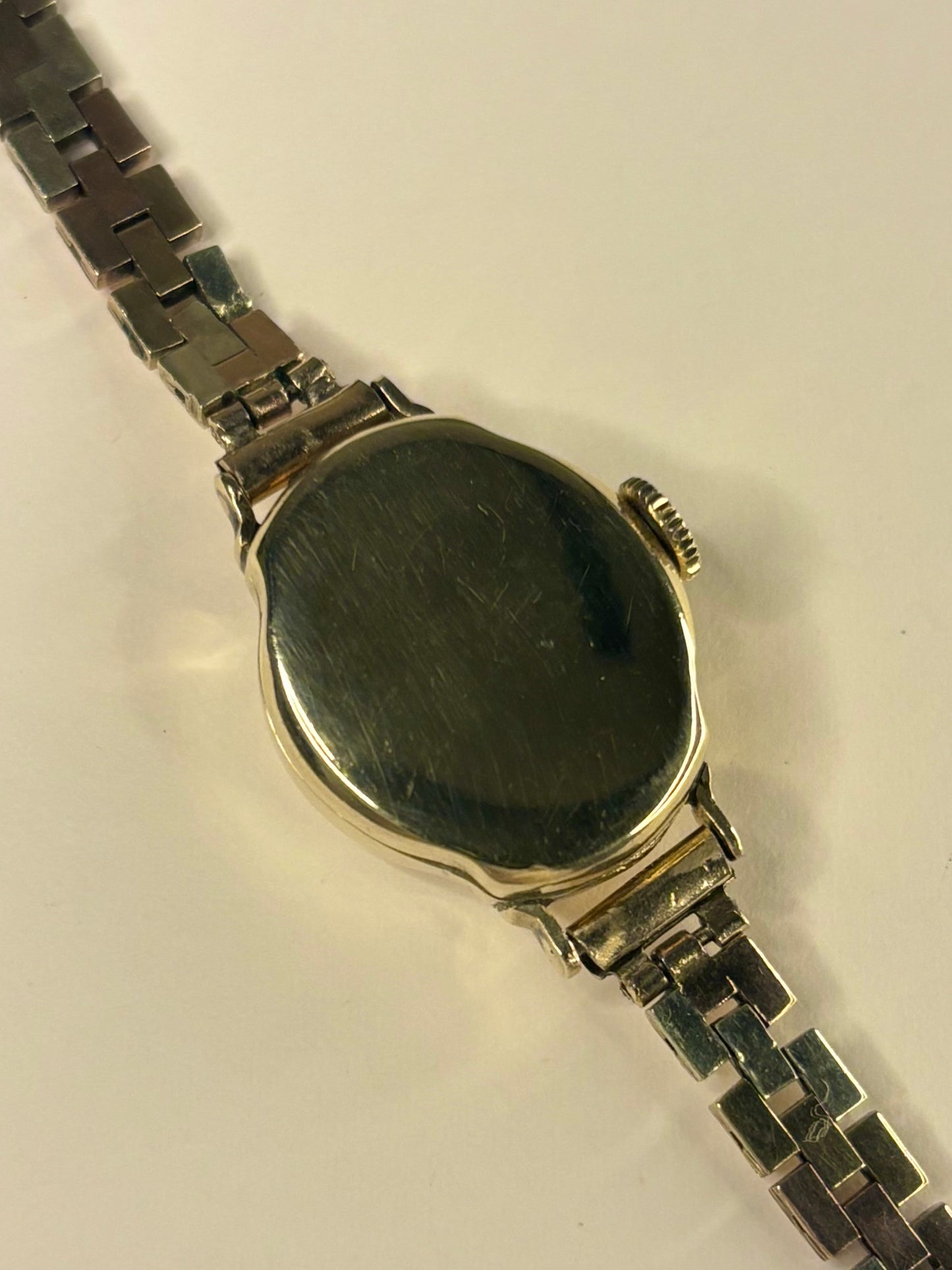 ROLEX Precision 9ct Gold *+BOX* Ladies Vintage 1950's Manual Watch