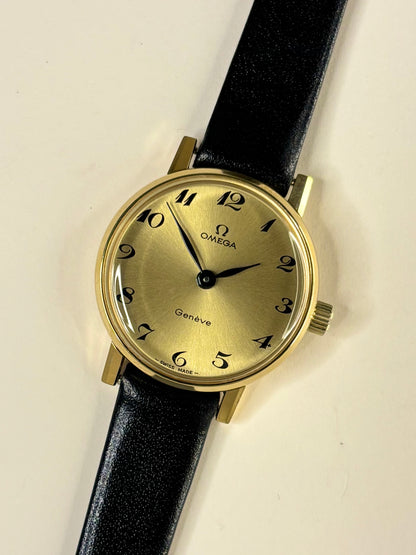 OMEGA Geneve Ladies Vintage 1970’s *+PAPERS* Manual Gold Dress Watch - 511.0457