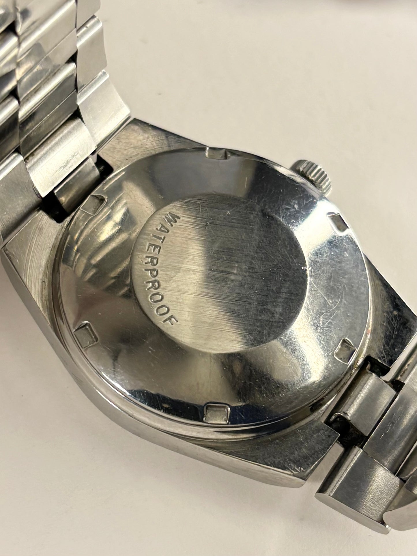 OMEGA Geneve Vintage 1970’s *+BOX&PAPERS* Automatic Men’s Date Silver Watch - 166.099