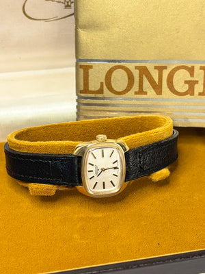 LONGINES Ladies *+BOX&PAPERS* Vintage 1970’s Manual Gold Dress Watch - 12122