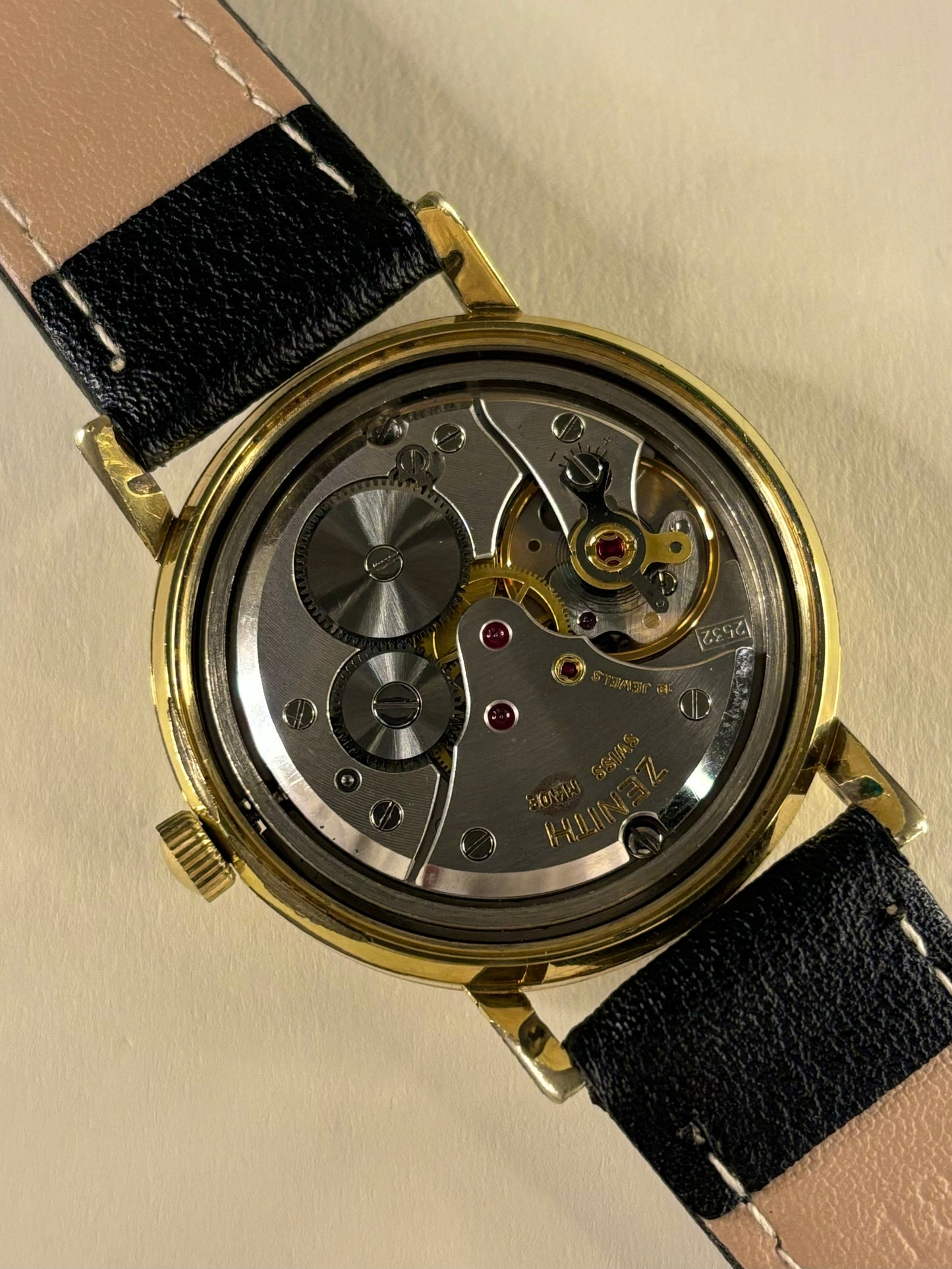 Zenith Vintage 1960’s Men’s Gold Filled Manual Dress Watch Cal. 2532
