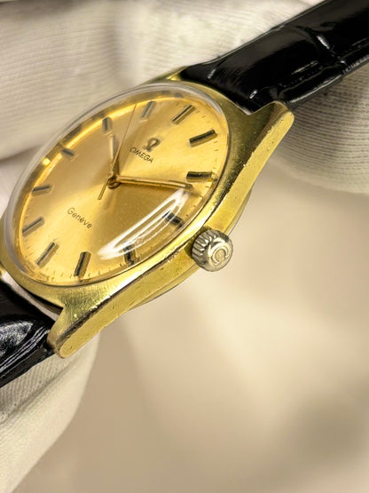 OMEGA Geneve Vintage 1960’s Men’s Manual Gold Dress Watch - 135.041