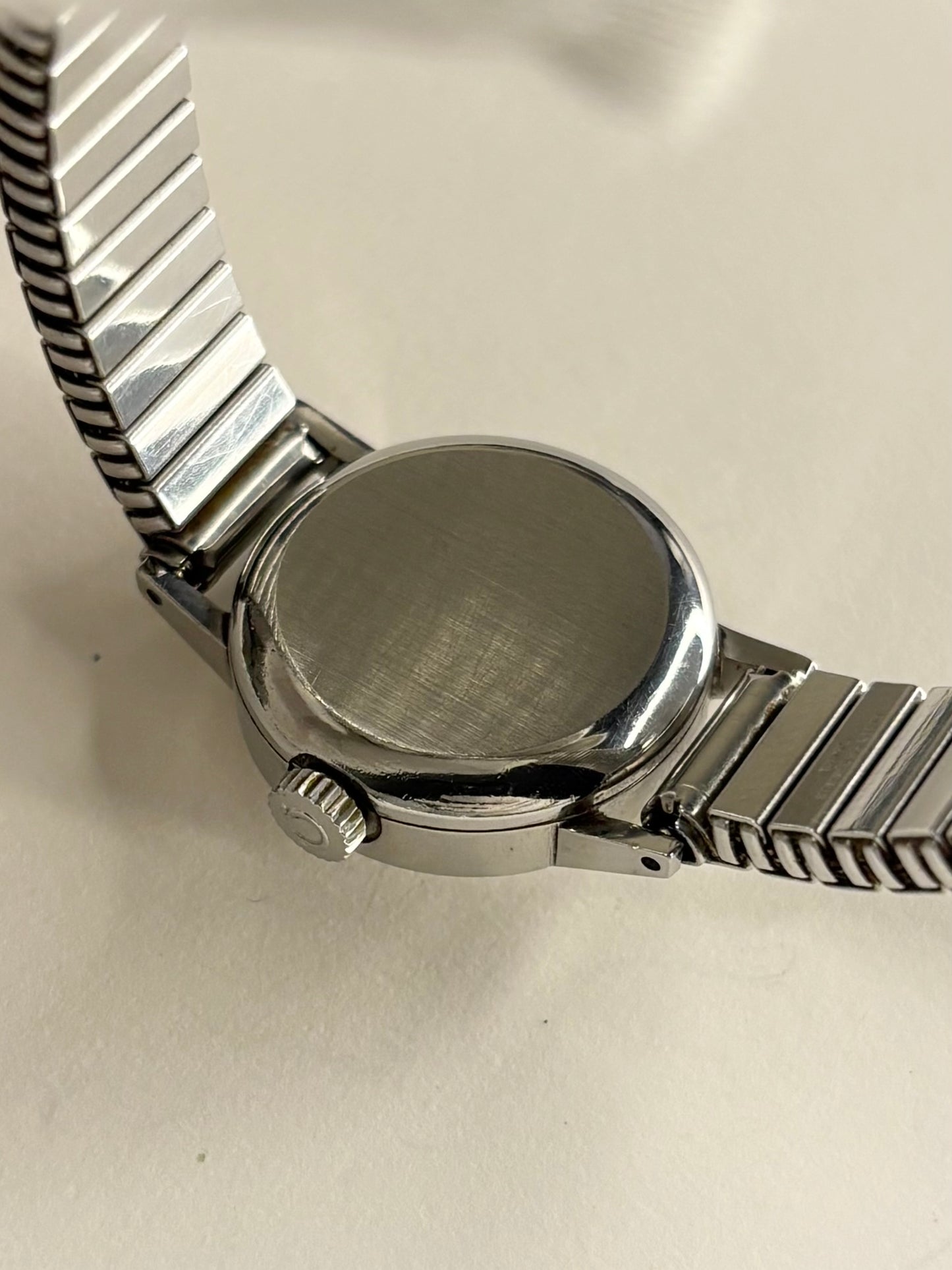 OMEGA Geneve Ladies Vintage 1970’s Manual Silver Watch