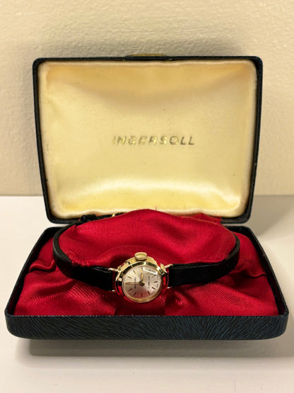 INGERSOLL 9ct Gold Ladies *BOXED* Vintage 1960’s Manual Watch