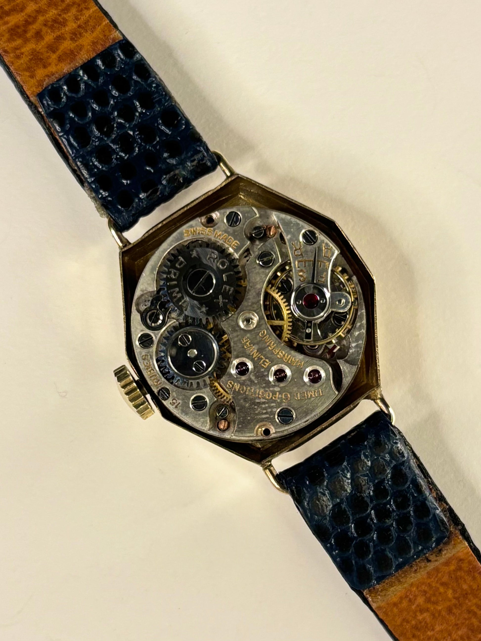 Premium luxury vintage Rolex watch model 1418 for ladies, featuring a solid 9ct gold case and refined dial, an elegant handmade mechanical timepiece and collectible timekeeper