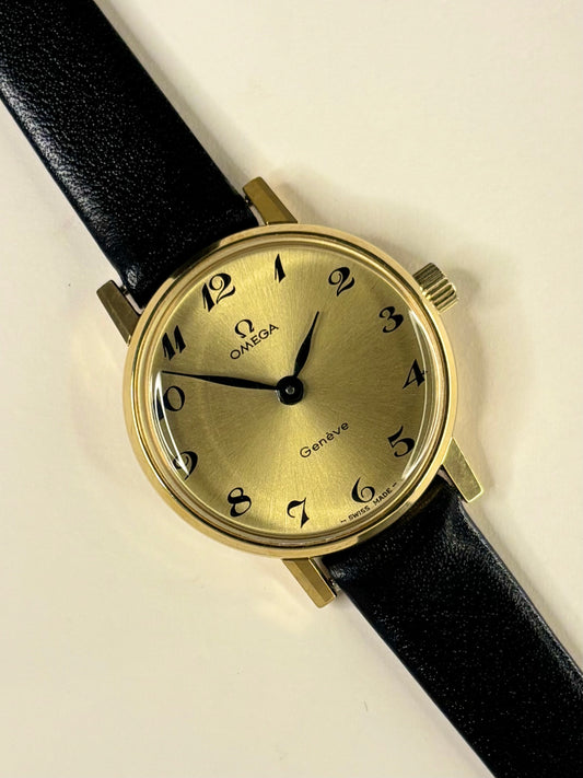 OMEGA Geneve Ladies Vintage 1970’s *+PAPERS* Manual Gold Dress Watch - 511.0457