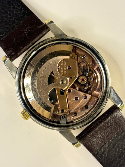 OMEGA Seamaster Vintage 1960’s Men’s Automatic Date Gold Dress Watch - 166.003