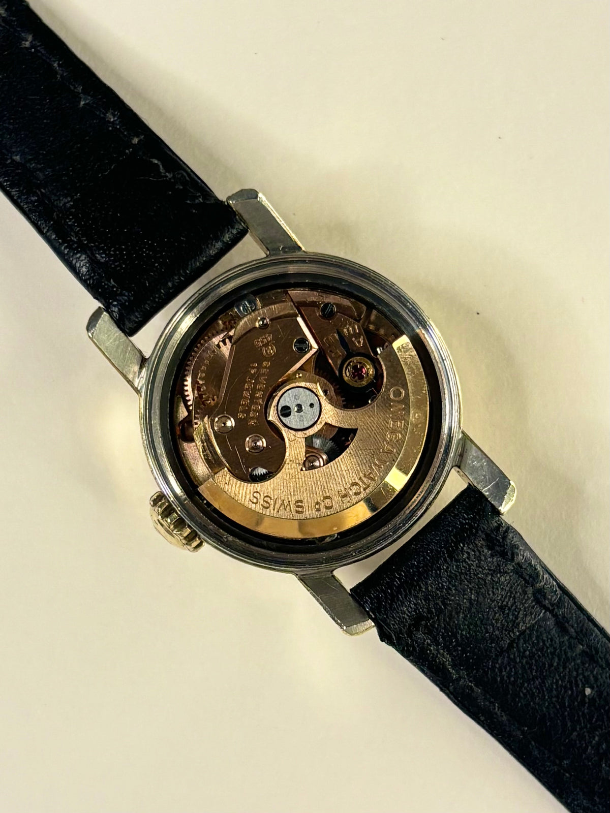 OMEGA Ladymatic Vintage 1960’s Automatic Ladies Gold Dress Watch - 11000