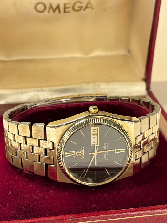 OMEGA Constellation 10K Gold Filled *RARE* Vintage 1970’s Men’s Day Date Watch - 198.0118