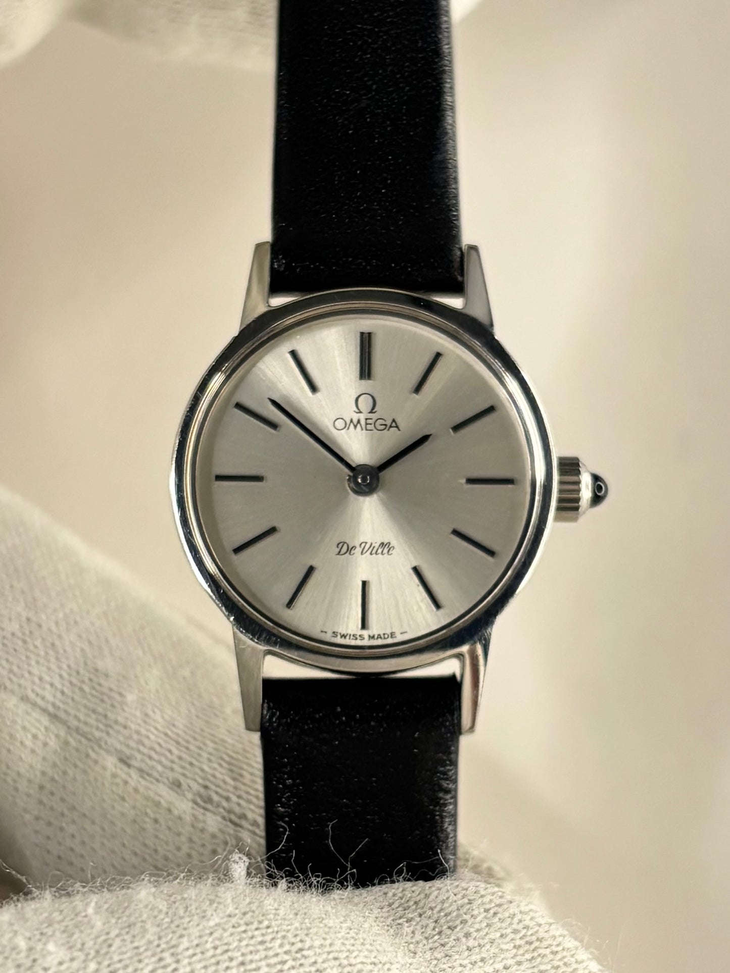 OMEGA De Ville Ladies Vintage 1970’s Manual Silver Dress Watch - 511.0371