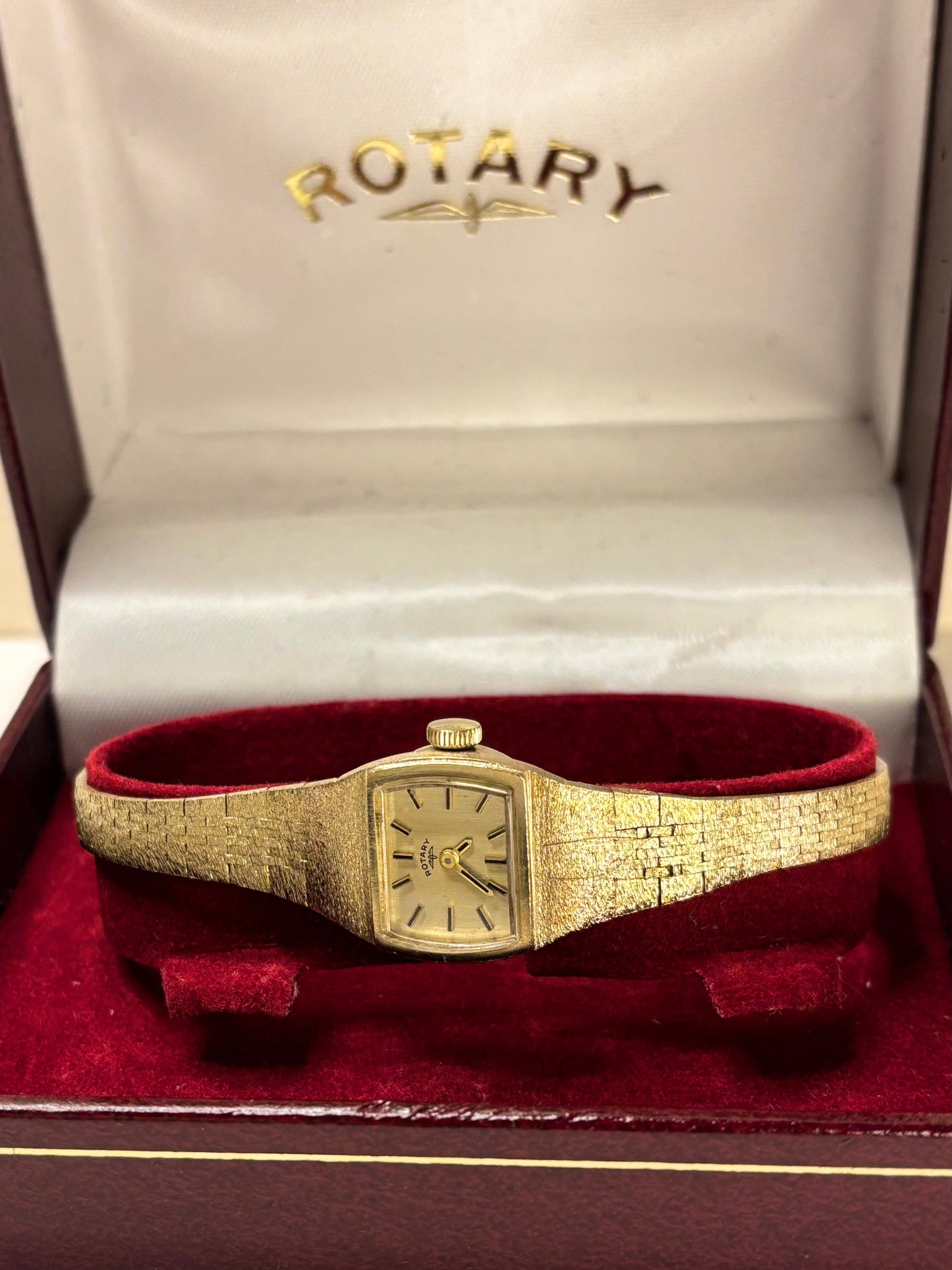 ROTARY Ladies 9ct Gold *21.4g* Vintage 1970’s Manual Gold Watch - 564