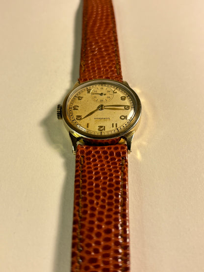 Longines Men’s 1940's 10ct Gold Filled Manual Sub-Second Watch Cal. 10L