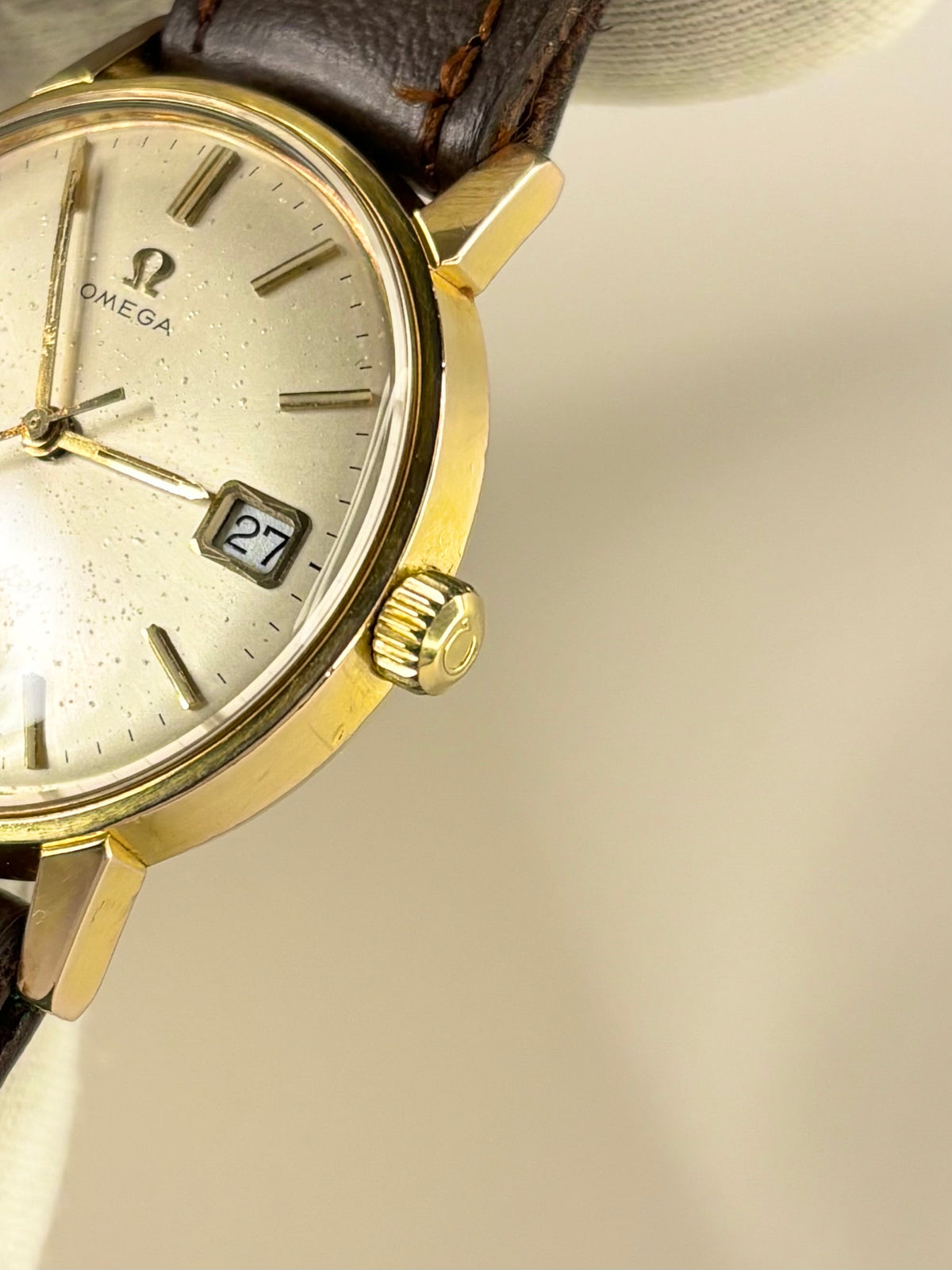 OMEGA Seamaster 600 Vintage 1960’s Men’s Manual Date Gold Dress Watch - 136.011