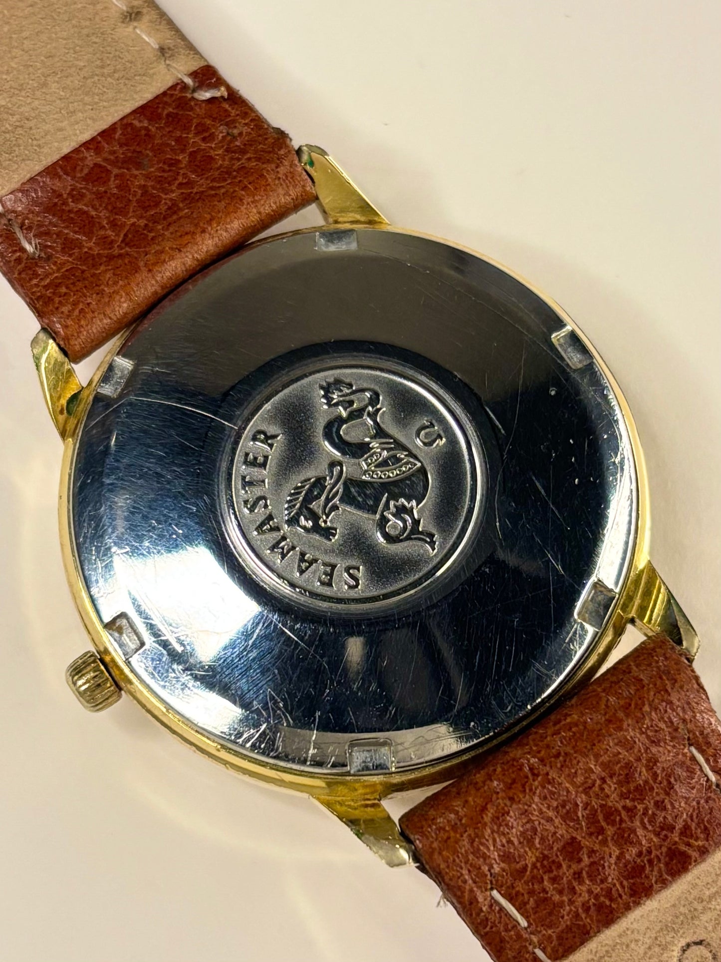 OMEGA Seamaster Vintage 1960’s Automatic Mens Gold Dress Watch - 165.001