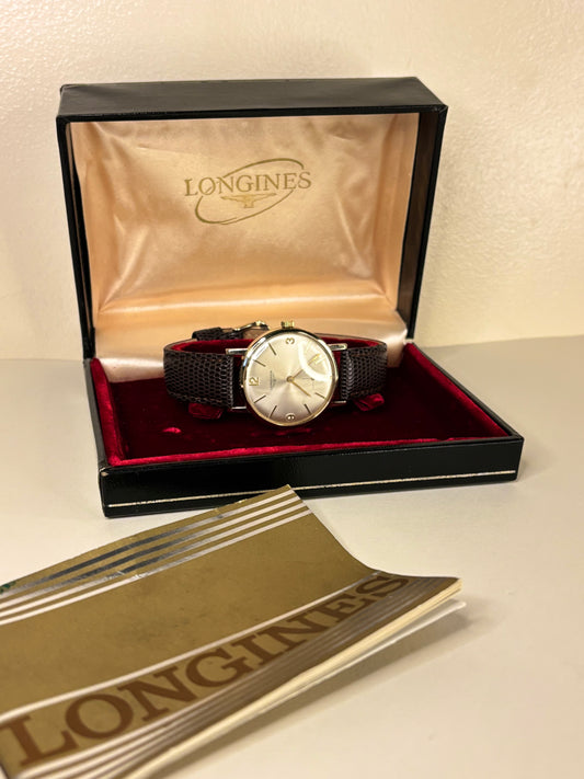 Longines 9ct Gold *FULL SET* Vintage 1970’s Men’s Manual Dress Watch - 6922