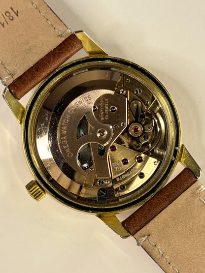 OMEGA Seamaster Vintage 1960’s Men’s Automatic Date Gold Dress Watch - 166.002