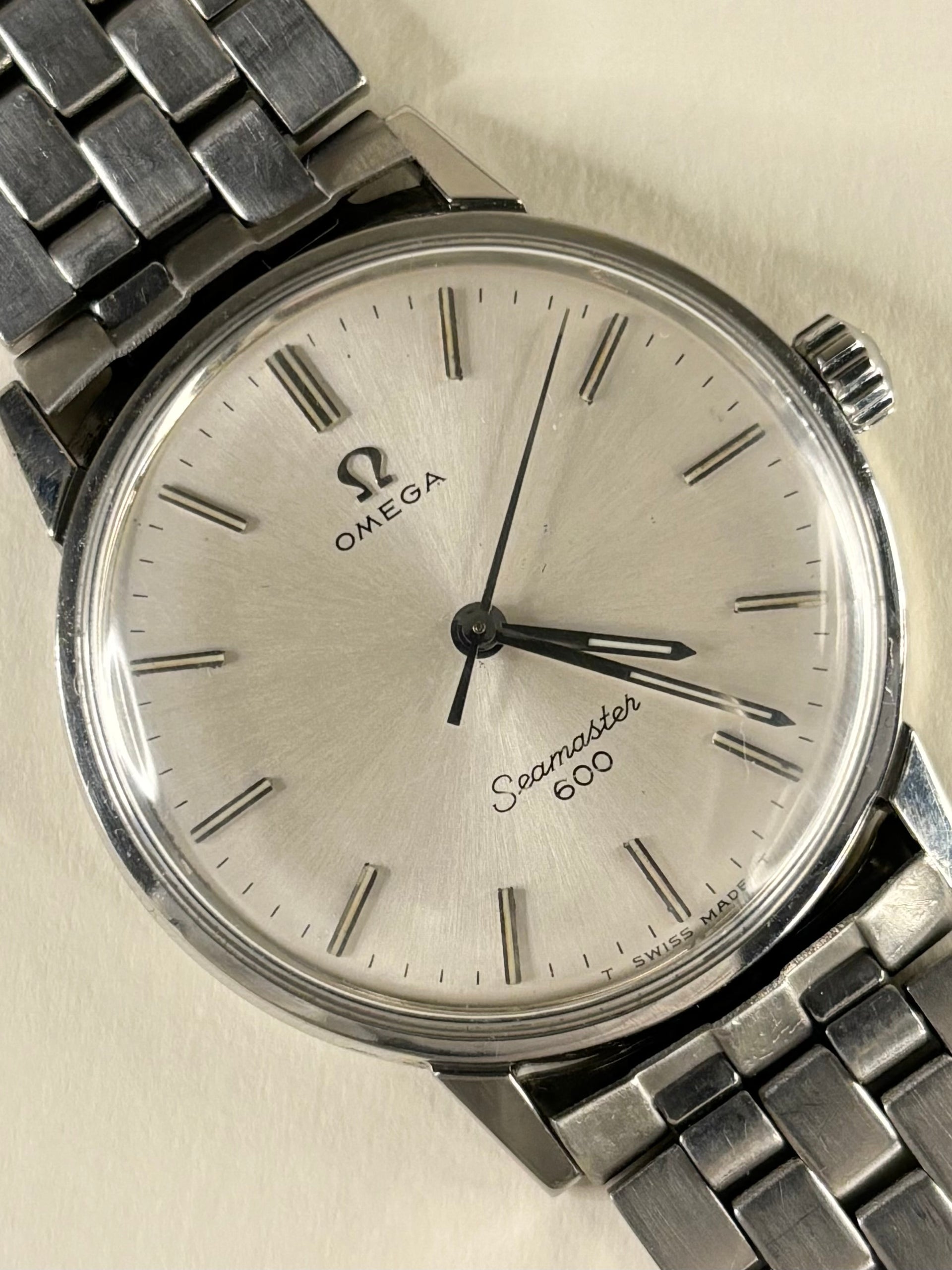 Stainless Steel Omega 1920's Watch OMEGA Seamaster 600